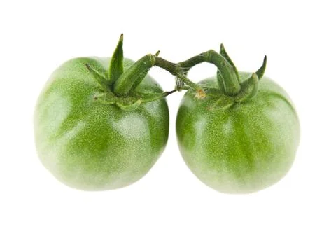 Green tomatoes Stock Photos
