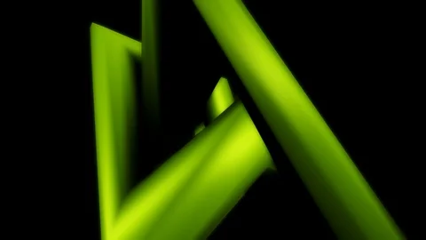 Green torus spin Video stock 99439318