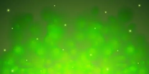 Green toxic clouds abstract horizontal vector background with steam and Stock Illustration