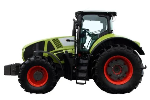Green tractor Stock Photos