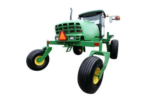 Green tractor Stock Photos