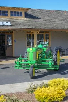 Green Tractor 写真素材
