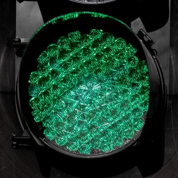 Green Traffic Light Stock Photos