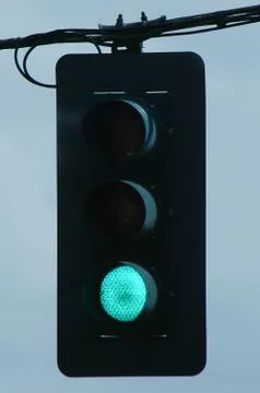 Green Traffic Light Stock Photos