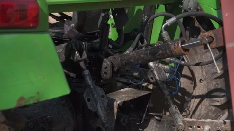 A green train engine High quality footage Video stock 131958129