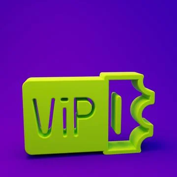 Green Train ticket icon isolated on purple-blue background. Travel by railw.. Stock Illustration