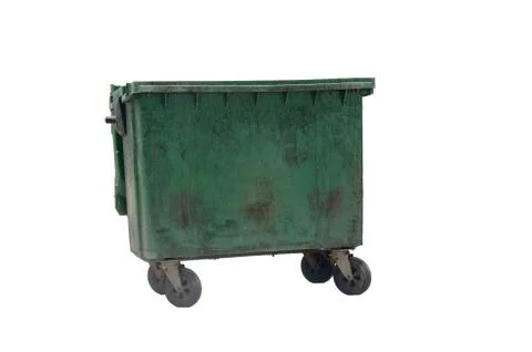 Green trash Stock Photos