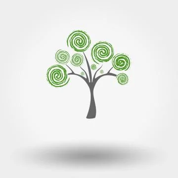Green tree Stock Illustration