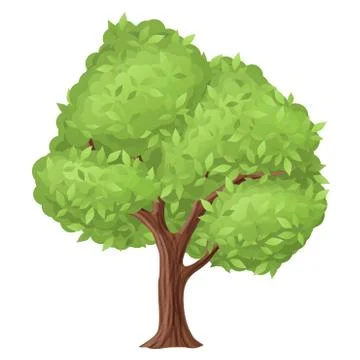 Green tree Stock Illustration
