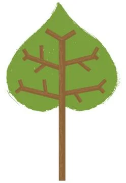 Green tree Stock Illustration