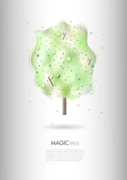 Green tree Stock Illustration