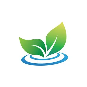Green Tree leaf ecology logo nature vector Illustrazione stock