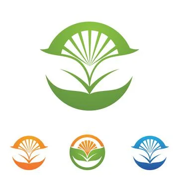 Green Tree leaf ecology logo nature vector 스톡 일러스트