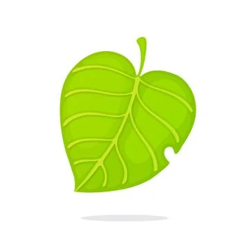 Green tree leaf Stock Illustration