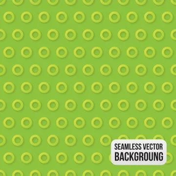 Green trendy seamless pattern Stock Illustration