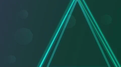 Green triangle modern Web-page or screen  background Illustrazione stock