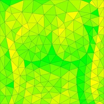 Green triangles mosaic background with colored form of sexy body イラスト素材