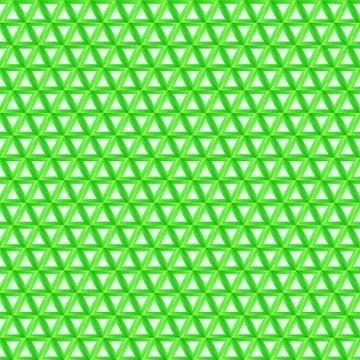 Green triangular background - vector seamless pattern with triangles Stock Illustration