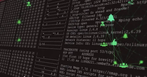 Green triangular shapes animation for digital network data processing background Stock Footage 304761540