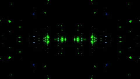 Green Tunnel Abstraction 库存影片 193376052