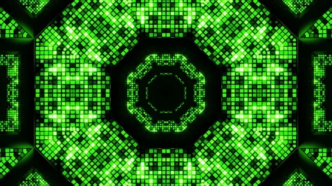 Green Tunnel Background Stock Footage 94605258