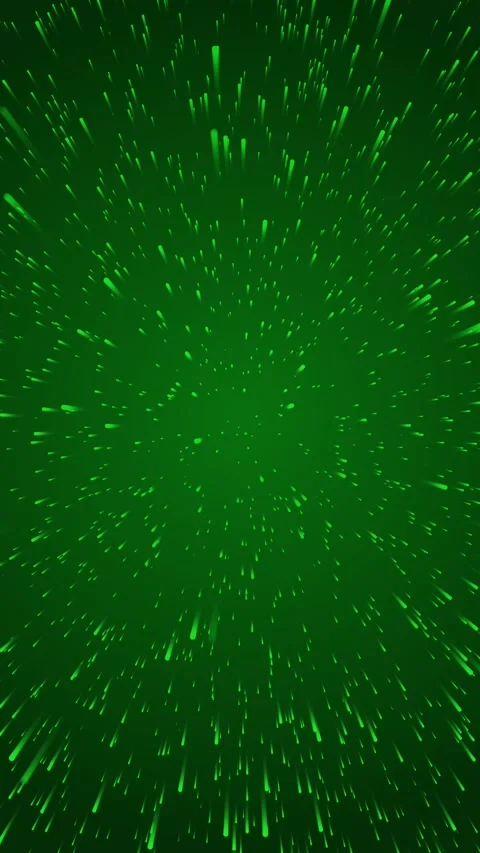 Green tunnel effect, rays vertical animation Stock Footage 322901042