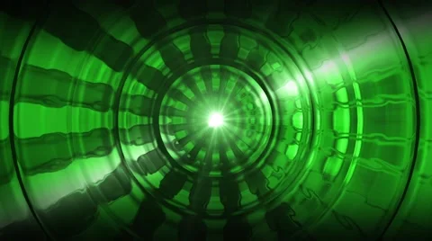 Green Tunnel - HD LOOP  Stock-Footage 60242726