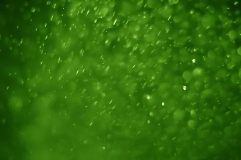 Green ufo bokeh background Stock Photos