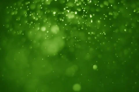 Green ufo bokeh background Stock Photos