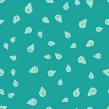 Green Unknown route point icon isolated seamless pattern on green background Stock Illustration