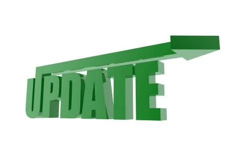 Green update symbol Stock Illustration