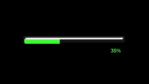 Green "Uploading" progress bar fills from 0 to 100 percent. Stock Footage 319926095