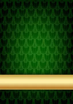 Green vector background Stock Illustration