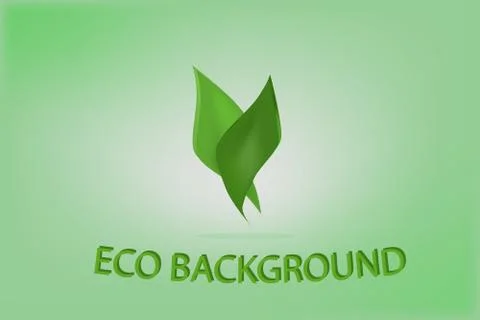 Green vector background Stock Illustration