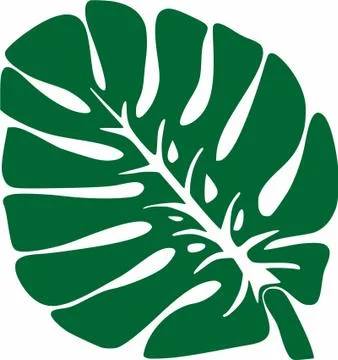 Green vector leaf design Stock Illustration