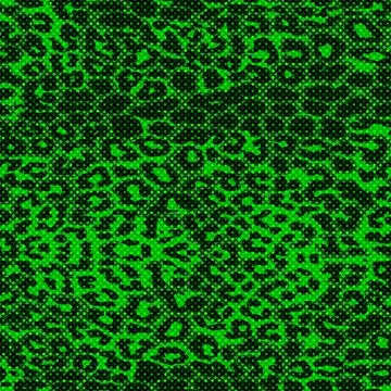 Green Vector leopard seamless background. 스톡 일러스트