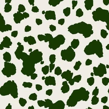 Green vector seamless texture with Spots. Abstract illustration with colored  Stock Illustration