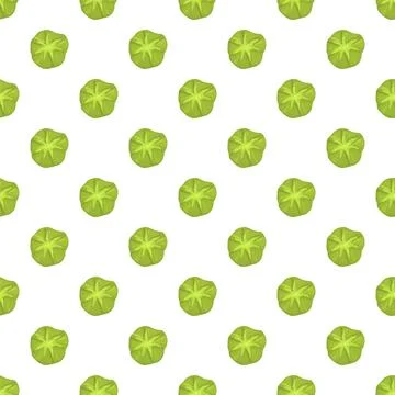Green vegetable pattern showing healthy food background Stock Illustration