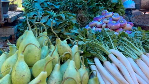 Green vegetables Video stock 322933713