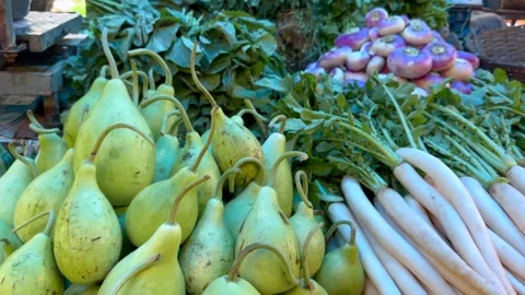 Green vegetables Video stock 322933717