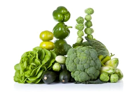 Green vegetables Stock Photos