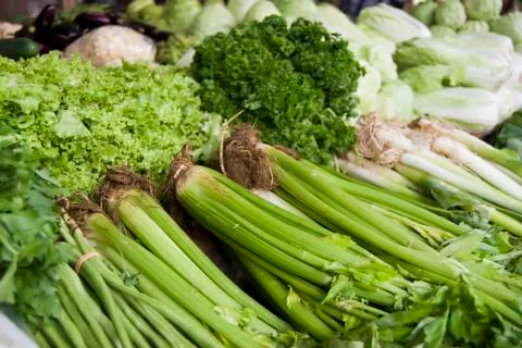 Green vegetables Stock Photos