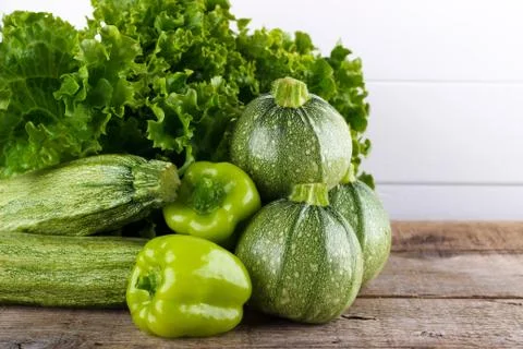 Green vegetables Stock Photos