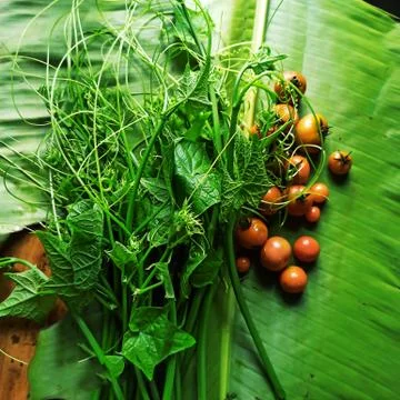 Green vegetables Foto stock
