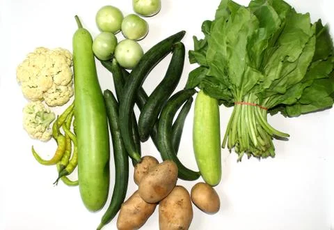 Green Vegetables Stock Photos