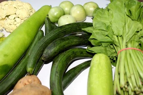 Green Vegetables Stock Photos