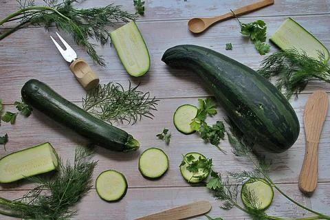 Green vegetables Stock Photos