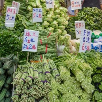 Green Vegetables Stack 스톡 사진