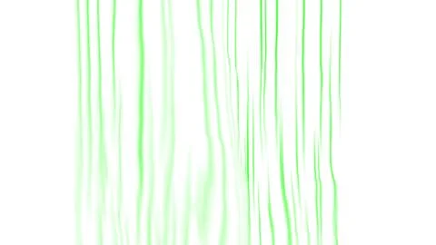 Green vertical lines, abstract flowing light streaks, illustation Stock Illustration