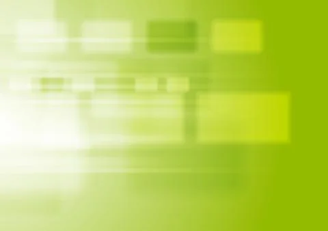 Green vibrant tech background with squares Illustrazione stock